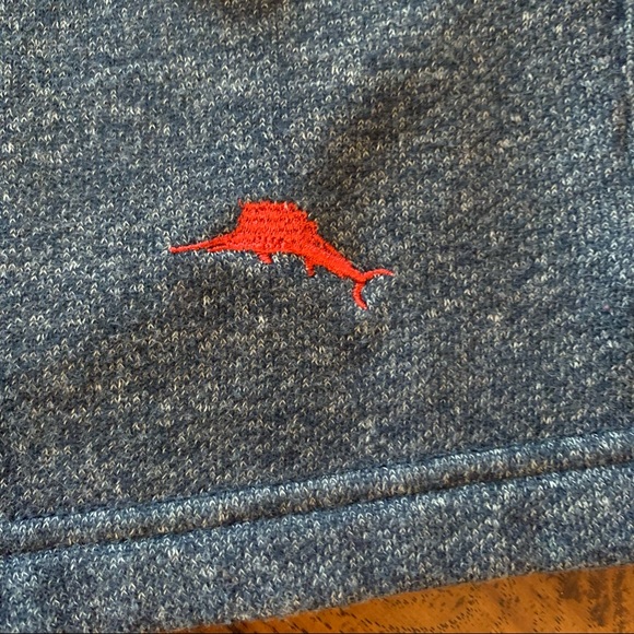 Tommy Bahama | Blue Crew Neck Sweatshirt | Sz L - Picture 9 of 13